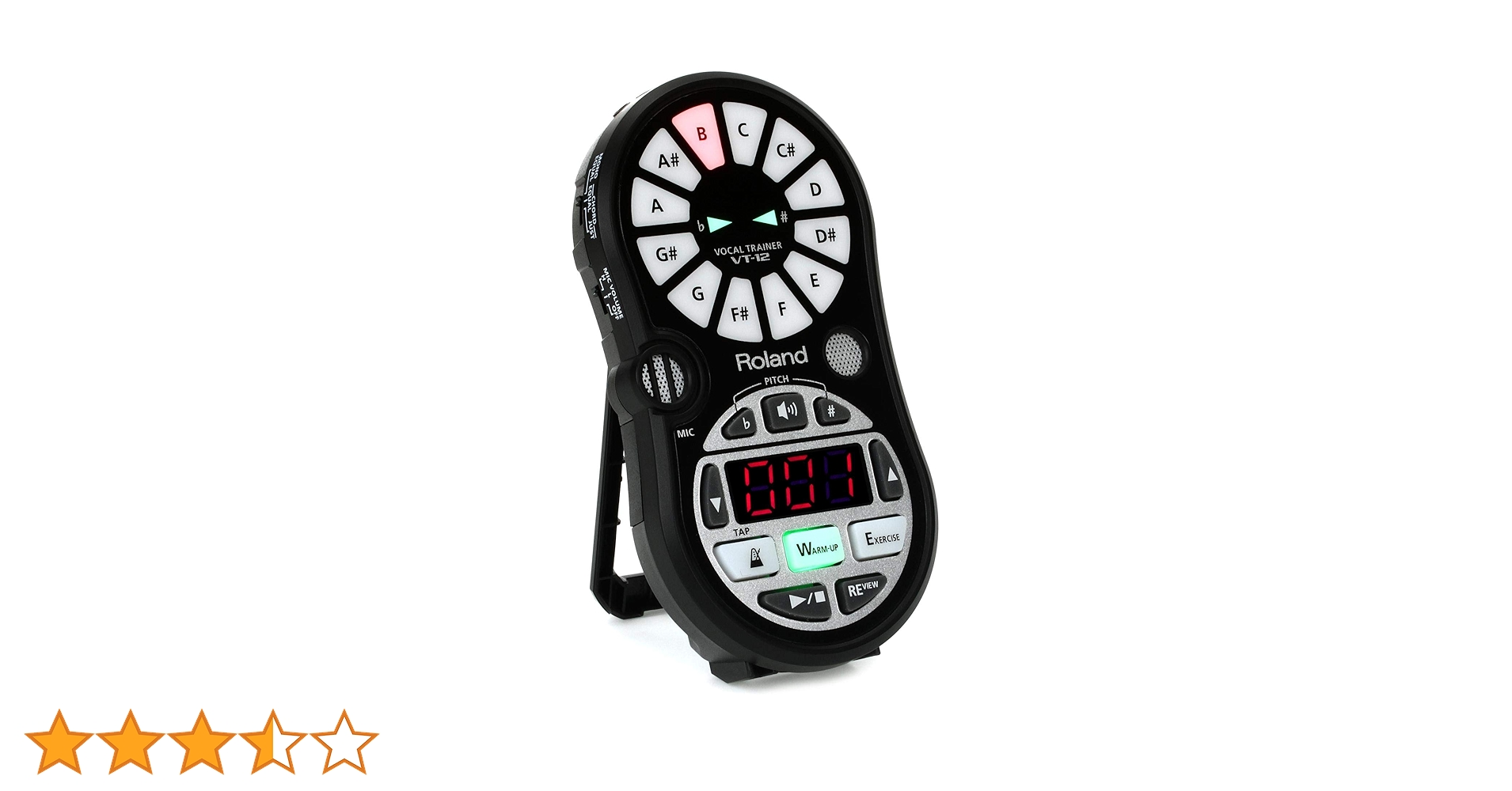 Roland VT-12 BK ｜ボーカルトレーナー【未開封・新品】 Amazon.co.jp: Roland ローランド ボーカルトレーナー VT-12-BK